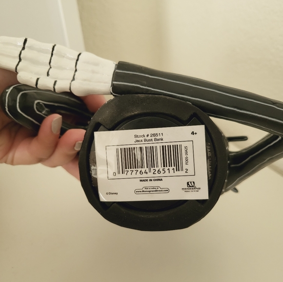 Disney Nightmare Before Christmas Jack Skellington Sculpted Coin Bank - Picture 5 of 6